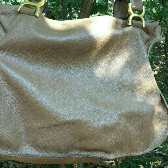 Chloe' Marcie Leather Satchel - Picture 10 of 12